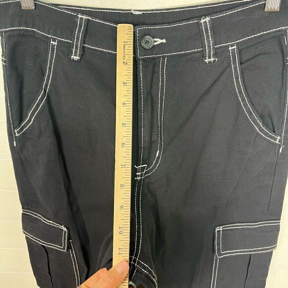 H&M Womens Cargo Pants size 4 Bundle of 2 White and Black - Picture 4 of 16